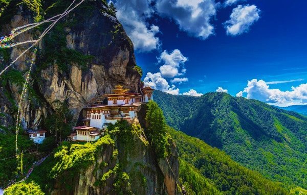 Taktshang Goemba, Tiger rede kloster, Bhutan