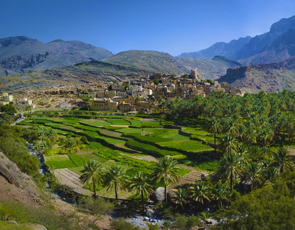 Landsbyen Bilad Sayt, Oman