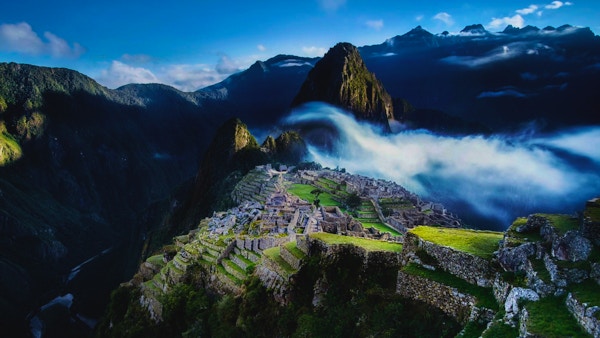 Oversikt over Machu Picchu