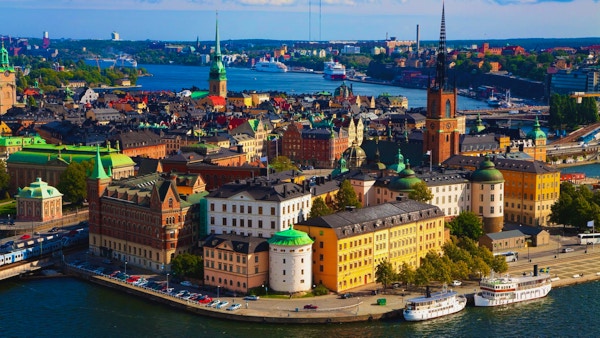 Panorama av Stockholm, Sverige