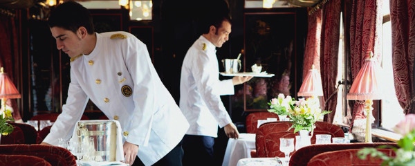 Resturantdetalj, Venice Simplon Orient Express