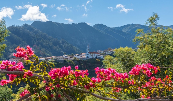 Fjellandsbyen Sao Vicente, Madeira, Portugal