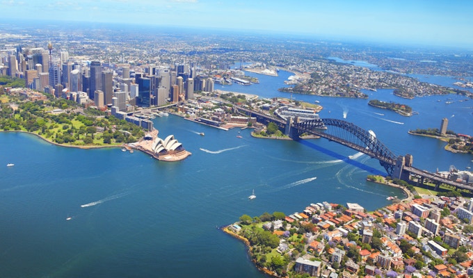 Luftfoto over Sydney, Australia