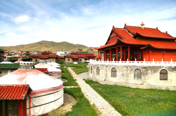 Mongolia-palasset ved Ulaanbaatar, Mongolia