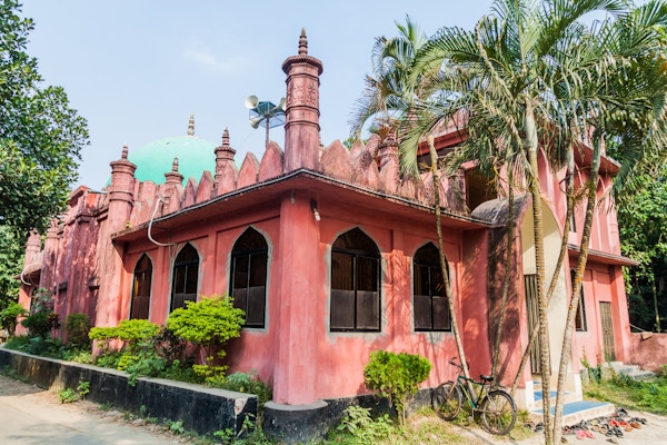 Abdul Hamid-moskeen i Sonargaon by, Bangladesh
