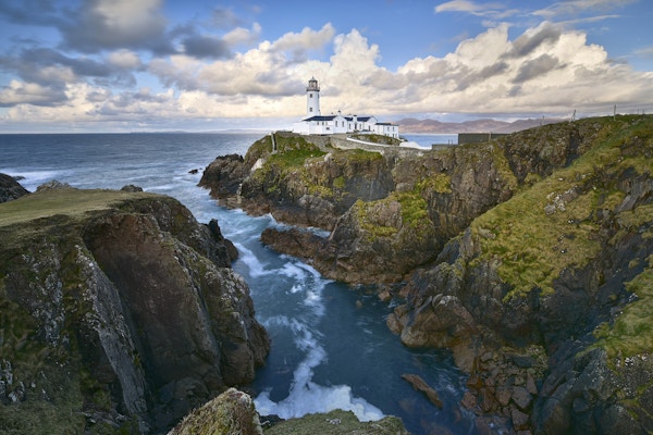 White Lighthouse, Fanad Head, County Donegal, Nord-Irland