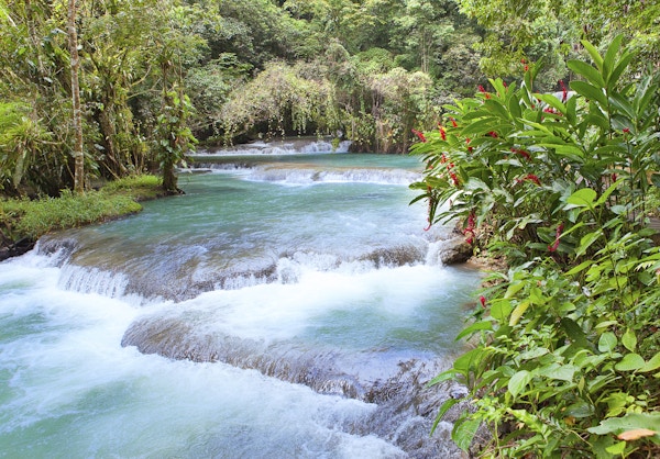 Jamaica, fra Montego - Dunn's River Falls