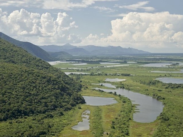 Serra do Amolar Pantanal Protection i Brasil.