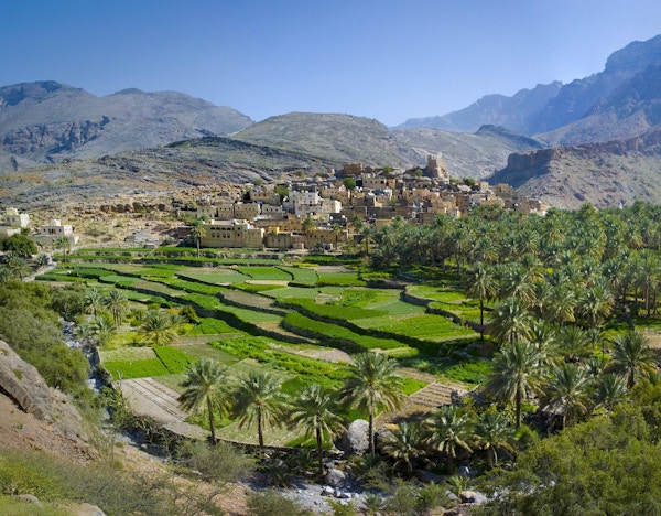 Landsbyen Bilad Sayt, Oman