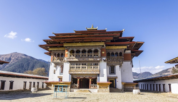 Gangantey-klosteret er et kjent kloster i Phobjikadalen i Bhutan.