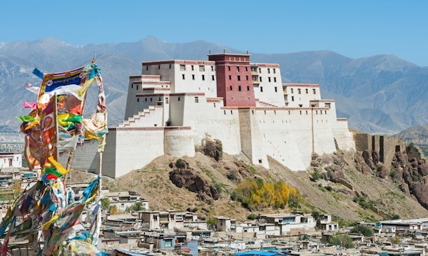 Shigatse Dzong i Tibet