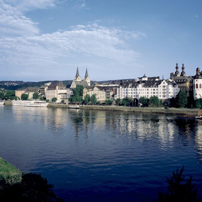 Koblenz sett fra Rhinen