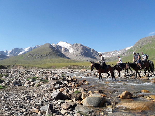 kol Ukok-trek med hester i Kirgisistan