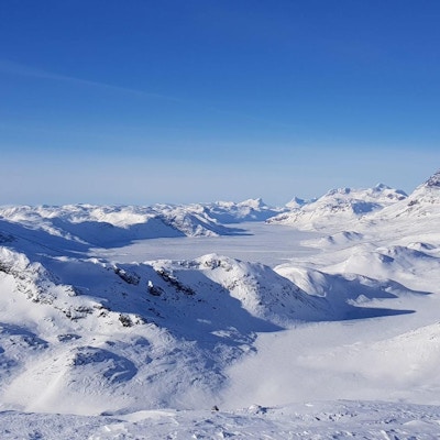 Valdres norway skiing winter tour