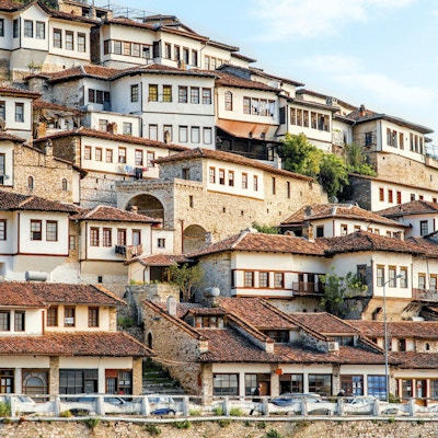 Historisk by Berat i Albania, verdensarvsted av UNESCO