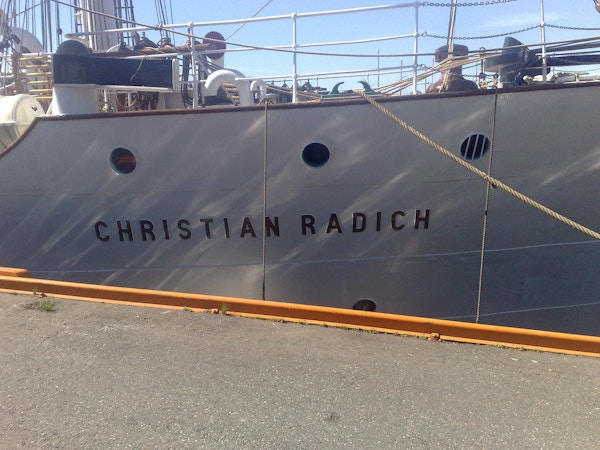 Seilbåten Christian Radich