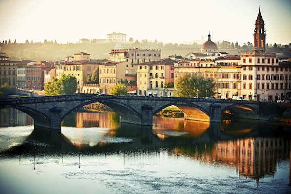 Firenze om morgenen, Italia
