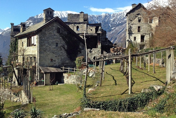 A village in montecrestese