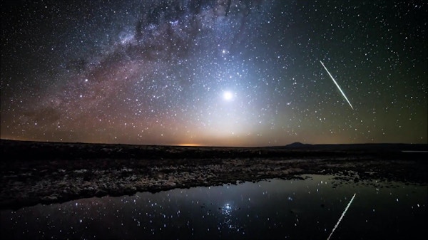 Fantastisk stjernehimmel i Atacama-ørkenen Chile