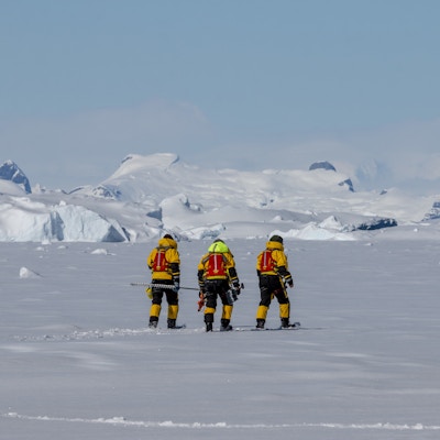Antarktis med Hurtigruten.
