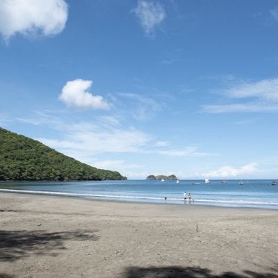 Strand i Costa Rica.
