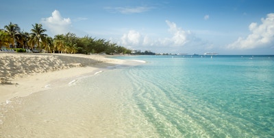 Seven Mile Beach på Grand Cayman, Caymanøyene