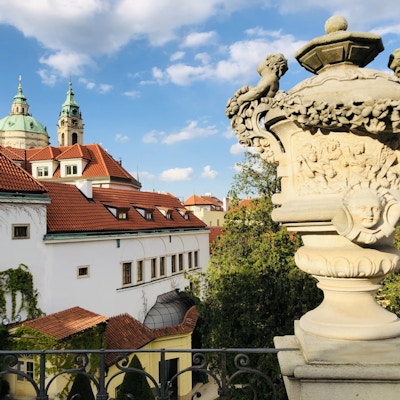 Praha, bygninger, hus, planter