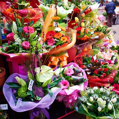 Lokalt blomstermarked