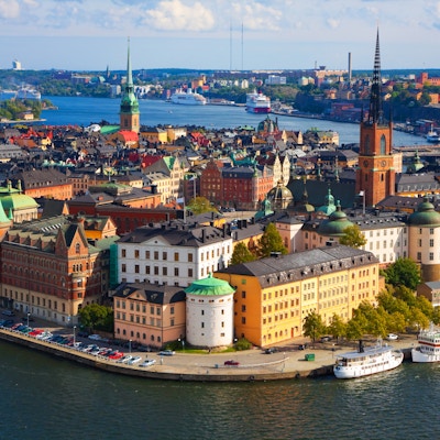 Panorama av Stockholm, Sverige