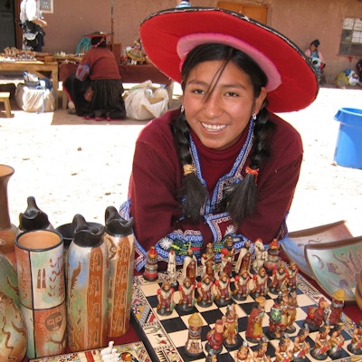 Suvenirsalg i Cusco