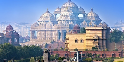 tempel Akshardham, Delhi, India