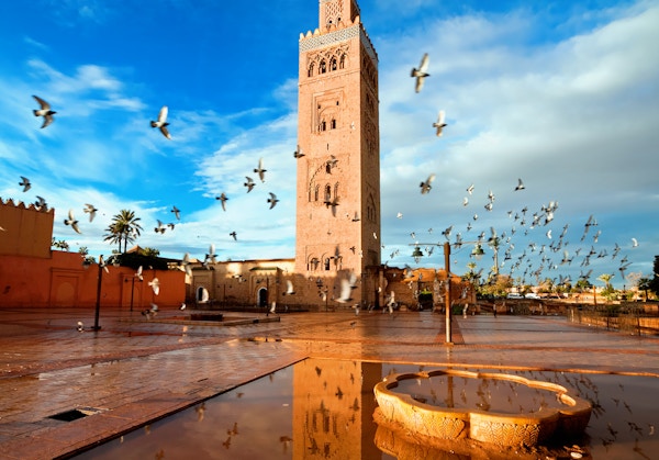 Koutoubia-moskeen, Marrakech, Marokko