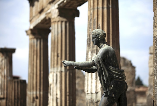 Statuer i Pompeii