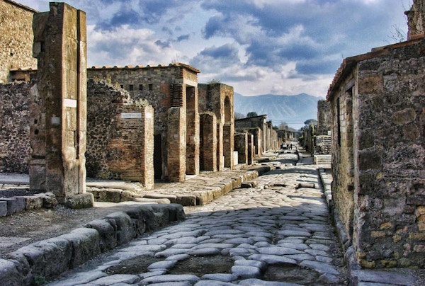 Neapelbukten pompei scavi