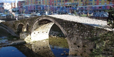 Albania tirana bridge