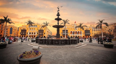 Det gamle sentrum i Lima