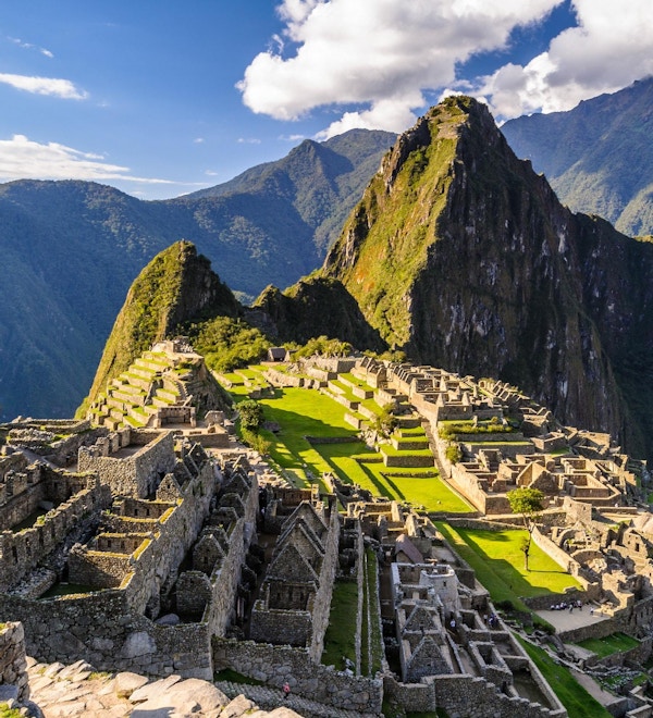 Machu Picchu, et peruansk historisk fristed i 1981 og et UNESCOs verdensarvliste i 1983. En av verdens nye syv underverk