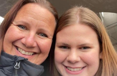 Selfie mor og datter