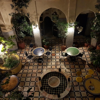 Marokko orken patio