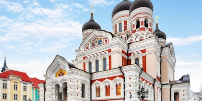 Alexander Nevsky-katedralen i Tallinn gamleby, Estland