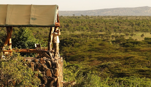Safari i Kenya.