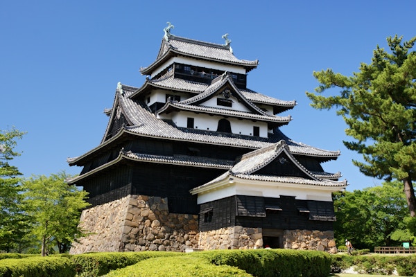 Matsue Slottet i Japan.