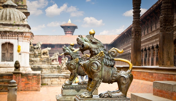 Statue i Nepal.