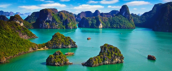 Halong Bay, Vietnam.