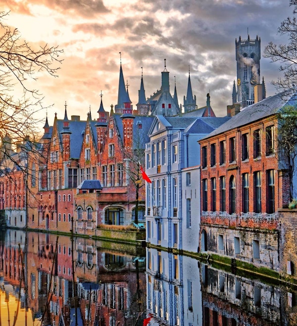Gamlebyen i Brugge-
