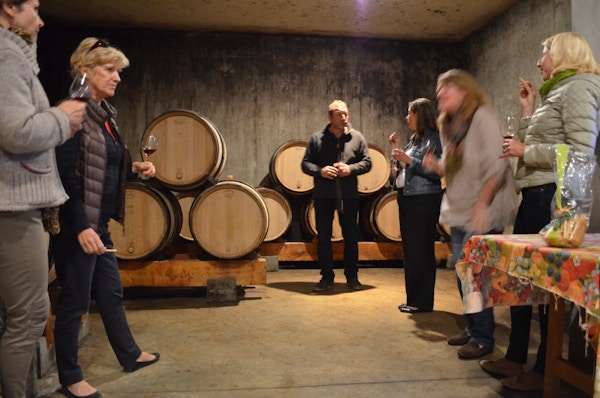 Vinsmaking i vinkjeller.