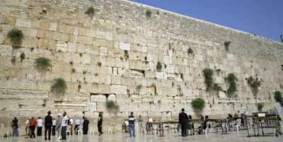 Klagemuren i Jerusalem.