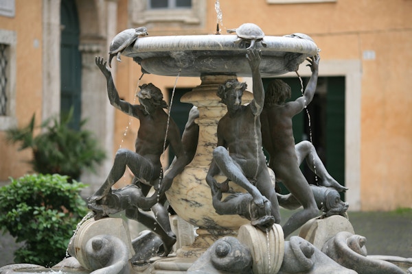 Skilpaddefontenen i Roma