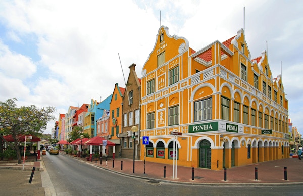 Hus i Curacao.