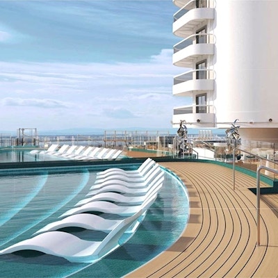My Cruise MSC Seascape Offentlige arealer Pool spa5